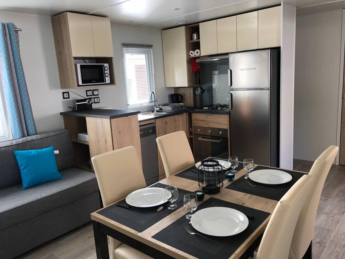 Mobil Home 6 pers, Kerlann , Pont Aven Bagian luar foto