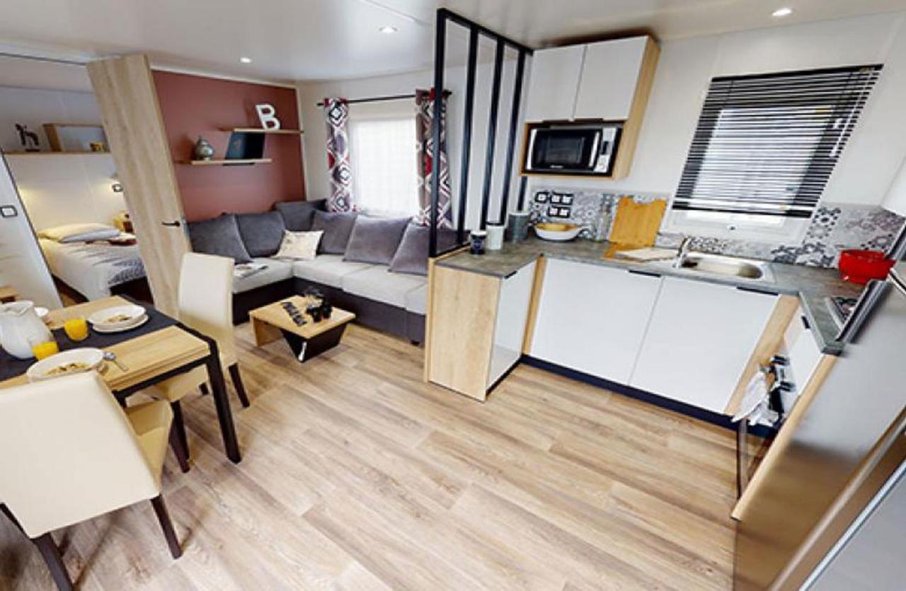Mobil Home 6 pers, Kerlann , Pont Aven Bagian luar foto