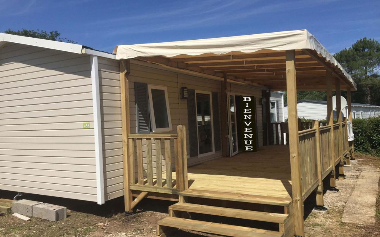 Mobil Home 6 pers, Kerlann , Pont Aven Bagian luar foto