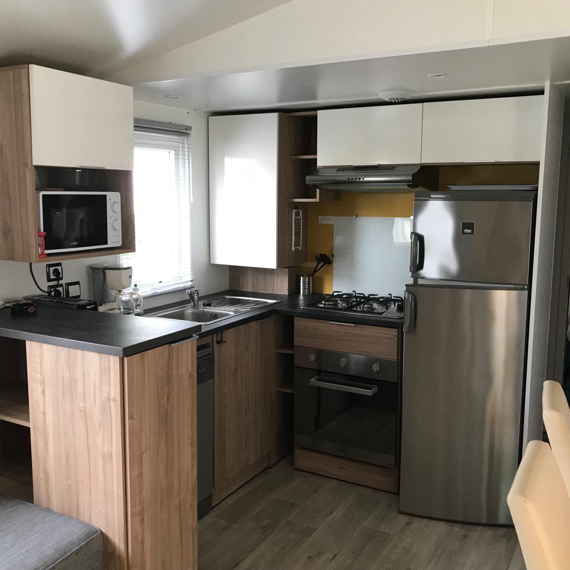 Mobil Home 6 pers, Kerlann , Pont Aven Bagian luar foto